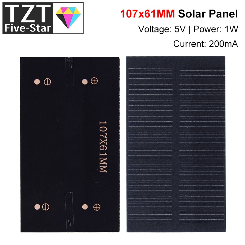 Home Automation Diy Kit - Intelligente Elektronik Solarpanel 1W 5V elektronisches