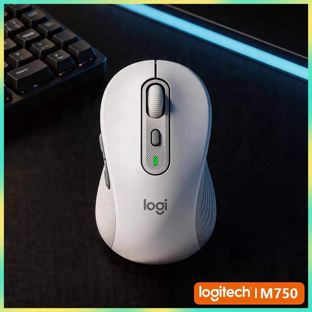 Home Automation Industry - Logitech M750 Ergonomische Maus - Leise