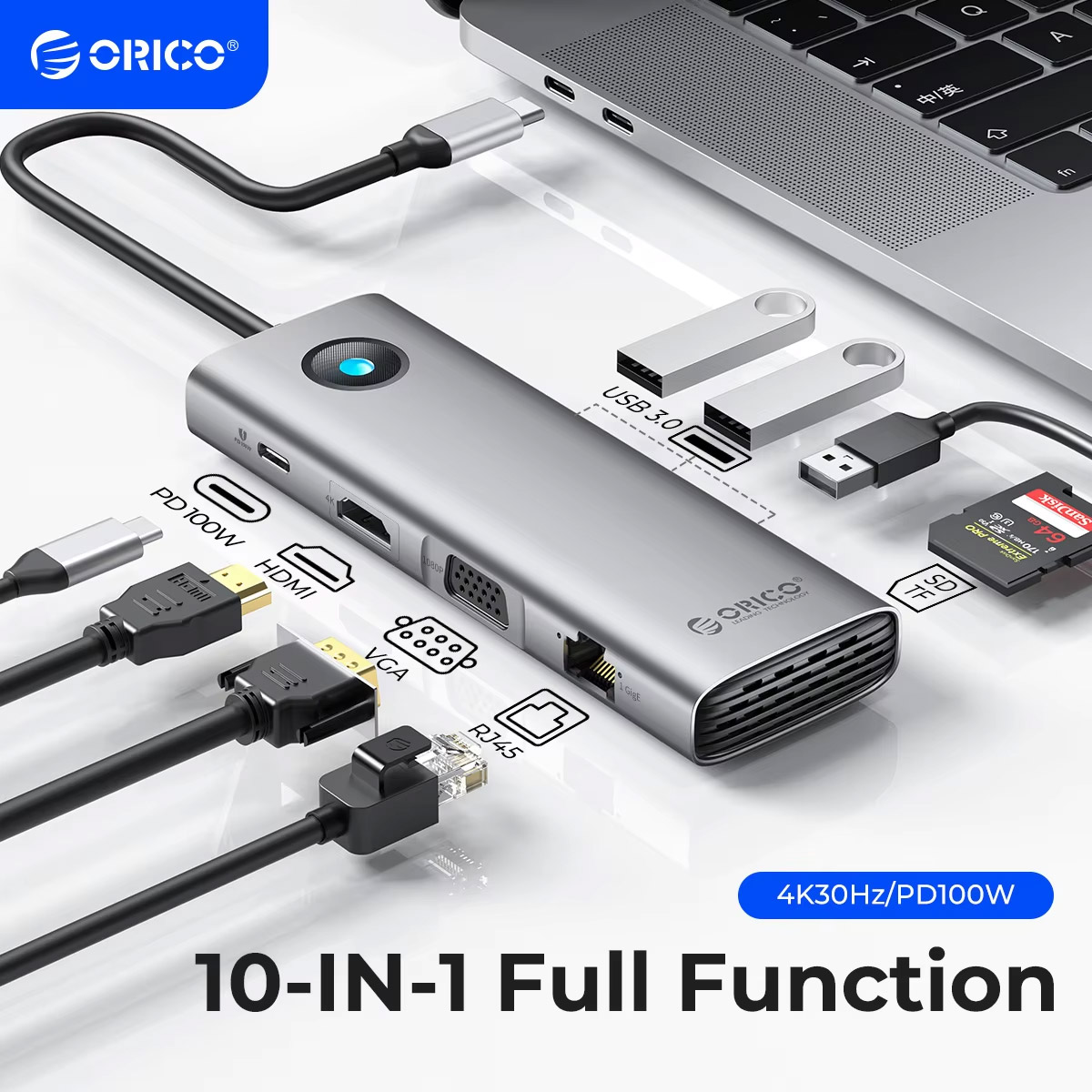 Home Assistant Sd - ORICO 5 Gbit/s USB C HUB
