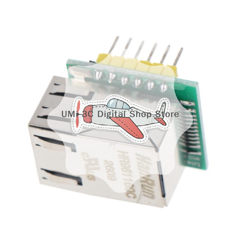 Ethernet Module W5500 - USR-ES1 W5500 Chip SPI-zu-LAN-Ethernet-Konverter Benutzerfreundliches Modul