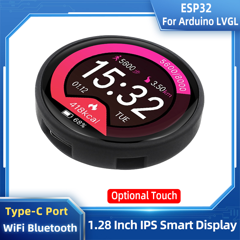 Home Automation Arduino - 1,28 Zoll ips smart display esp32