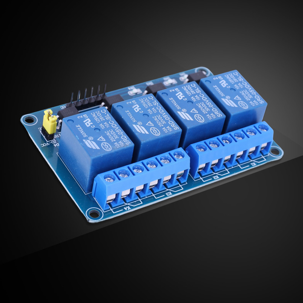 5V 12V 4-Kanal-Relaisplatine m – Home Automation Arduino Bewertung und Preis