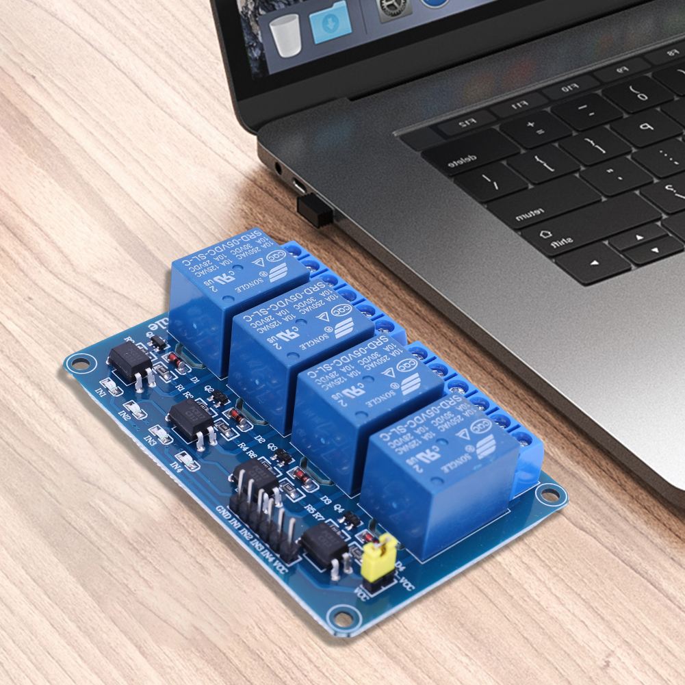 5V 12V 4-Kanal-Relaisplatine m – Home Automation Arduino Bewertung und Preis