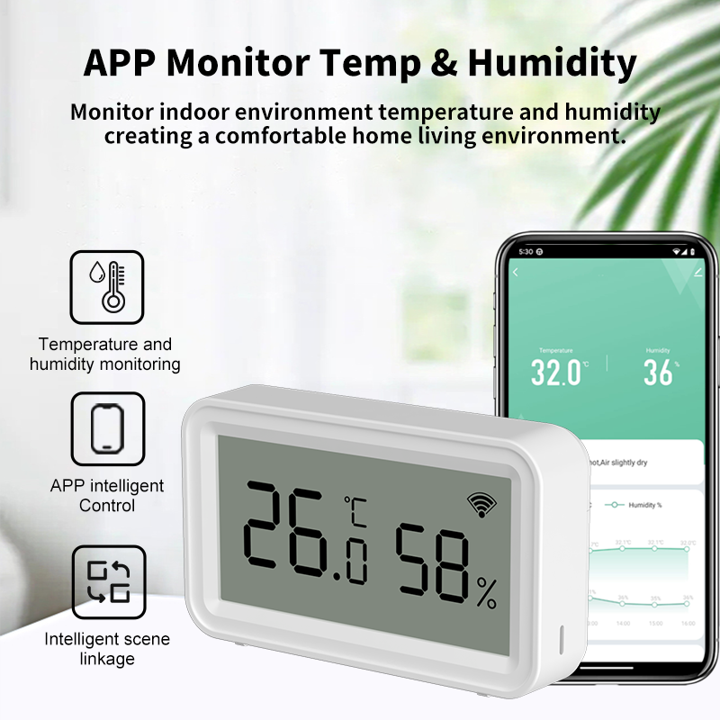 Tuya Zigbee WLAN-Thermometer H – Temperature Humidity Sensor Bewertung und Preis