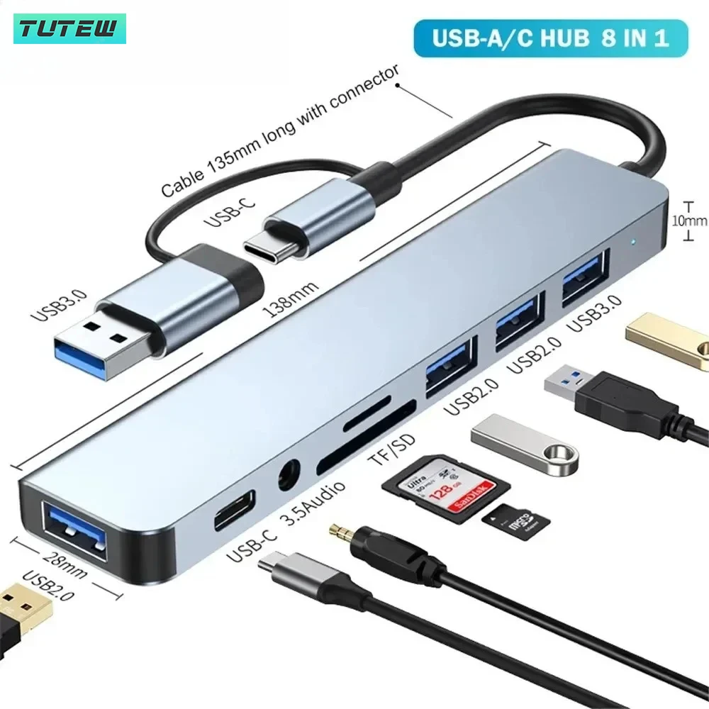 8-in-1-USB-C-Hub, USB-Splitter – Home Assistant Sd Bewertung und Preis