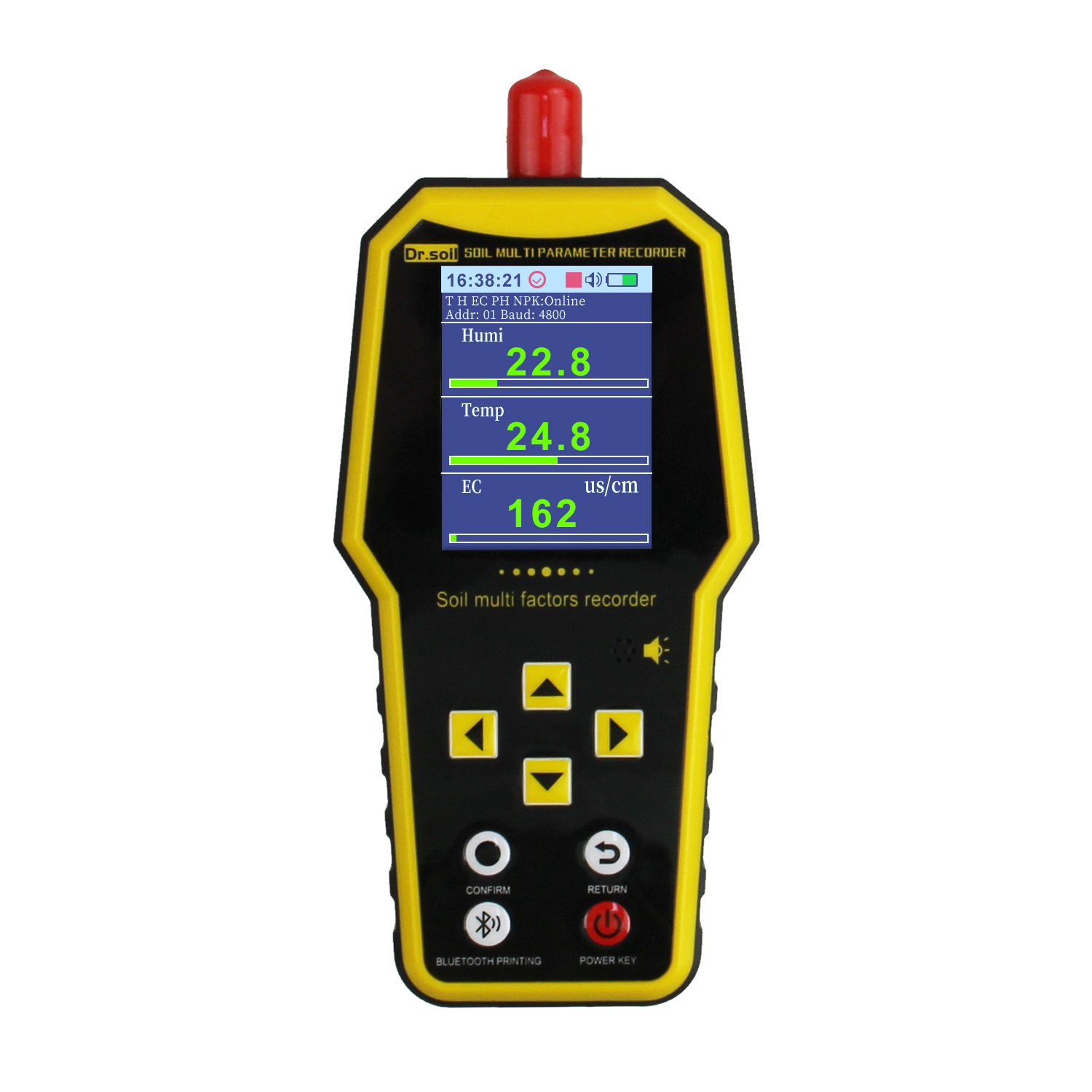 7-in-1 tragbarer Bodenfeuchtig – Temperature Humidity Sensor Bewertung und Preis