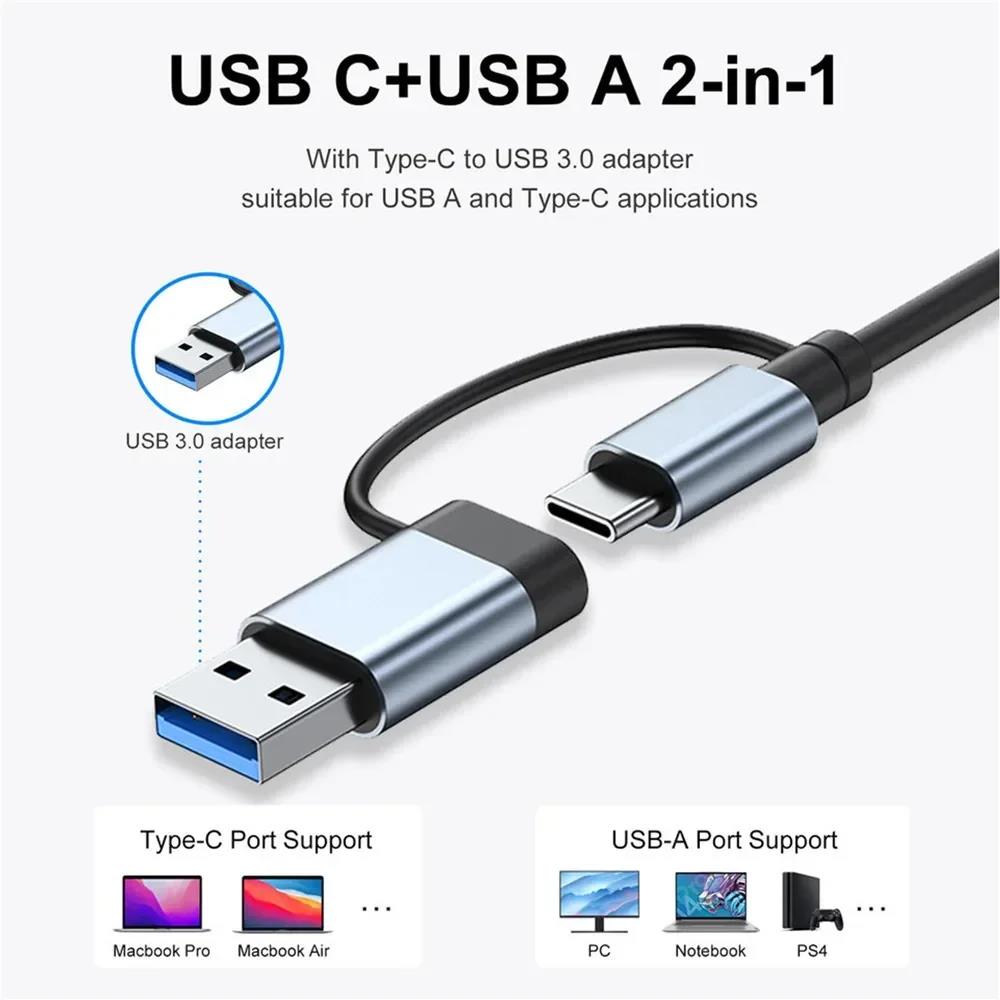 Typ-C-Hub USB-Splitter 8-in-1  – Home Assistant Sd Bewertung und Preis