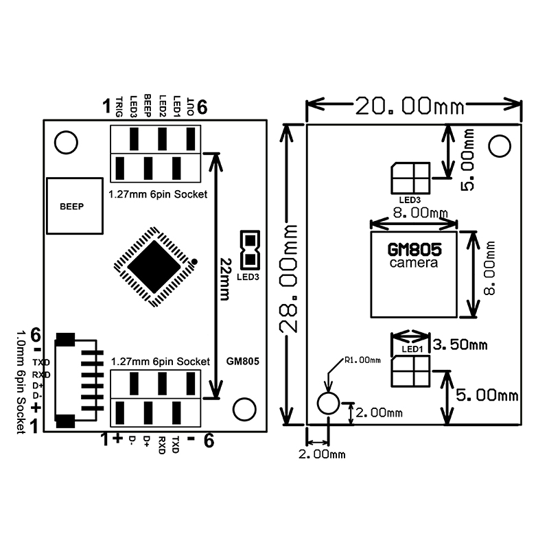 GM805 Serie UART USB DC5V Barc – Home Automation Arduino Bewertung und Preis