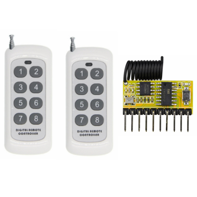 433 MHz DC3V ~ 5 V 8-Kanal-Mul – 433Mhz Receiver Module Bewertung und Preis
