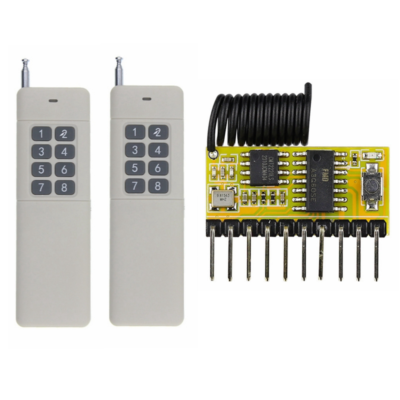433 MHz DC3V ~ 5 V 8-Kanal-Mul – 433Mhz Receiver Module Bewertung und Preis