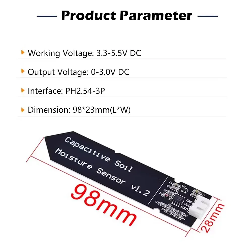 5/10PCS Kapazitives Bodenfeuch – Home Automation Arduino Bewertung und Preis