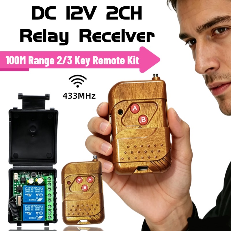 433,92 MHz DC 9-30V 12V 24V 10 – 433Mhz Receiver Module Bewertung und Preis