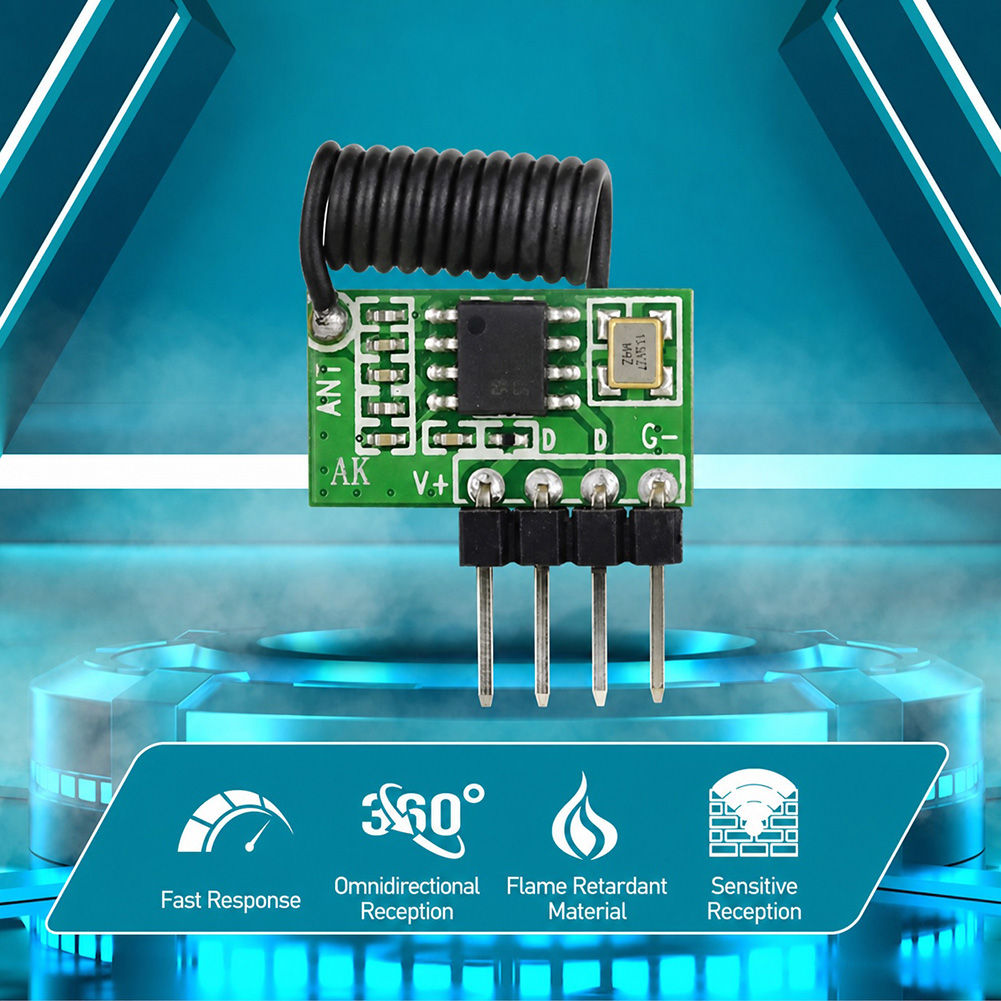 315MHz/433MHz Superheterodyn-R – 433Mhz Receiver Module Bewertung und Preis